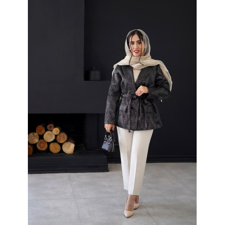 شلوار زنانه کلاسیک سفید کد 232