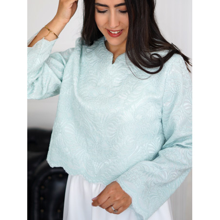 کت تور سوزندوزی (رویه) و دامن مجلسی کد 279