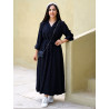پیراهنی زنانه نگین کوب مشکی