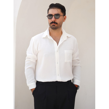 پیراهن مردانه سفید