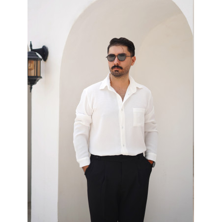 شلوار مردانه پارچه ای مشکی کد 288