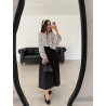 شومیز خال خالی