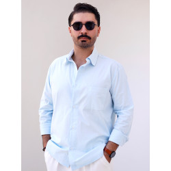 پیراهن مردانه لینن تمام نخ