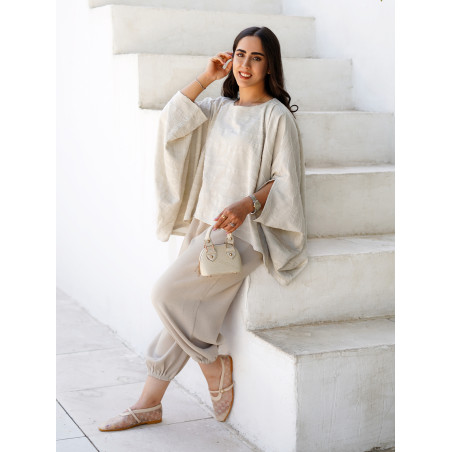 شومیز زنانه مدل پانچو