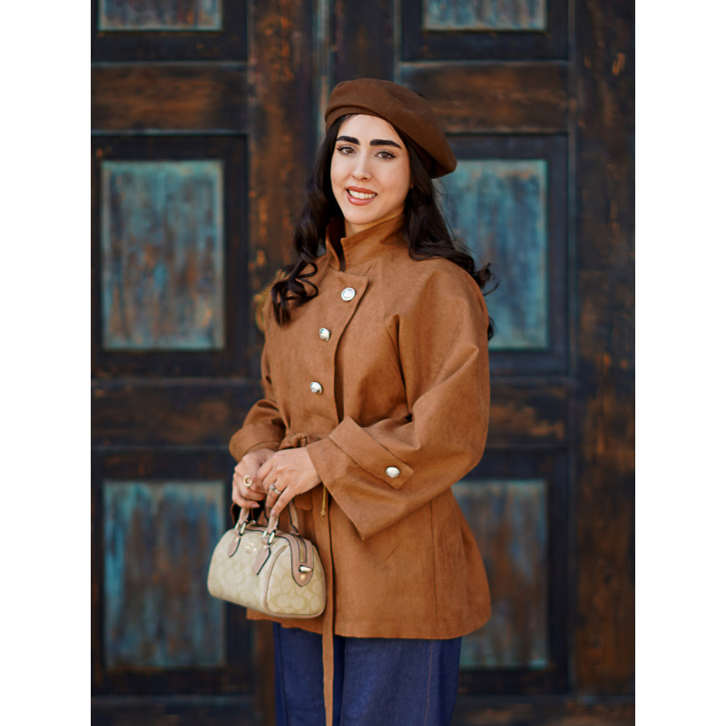 کت زنانه جیر آستردار