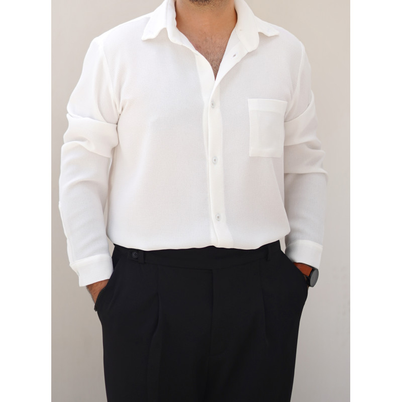 شلوار مردانه مشکی کمر انگلیسی