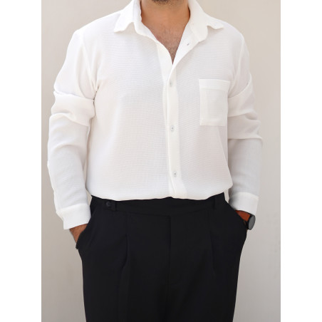 شلوار مردانه مشکی کمر انگلیسی