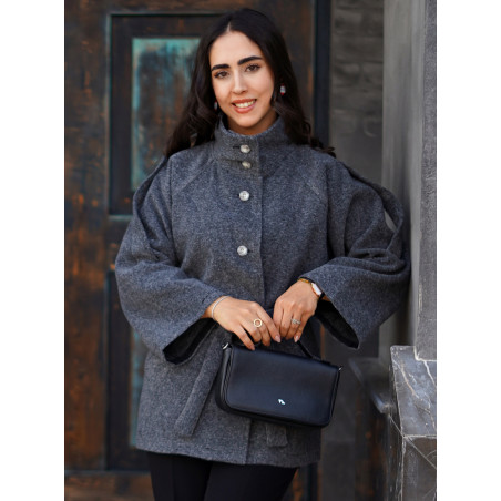 پاتو زنانه فوتر طوسی