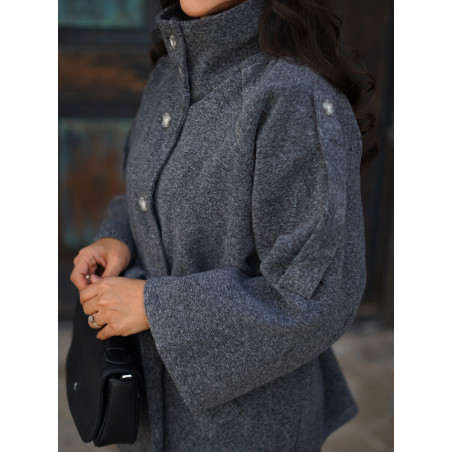 پاتو زنانه فوتر طوسی