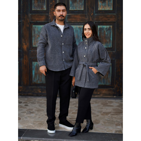 پاتو زنانه فوتر طوسی