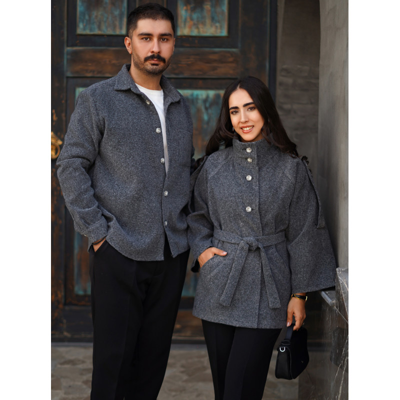 پاتو زنانه فوتر طوسی